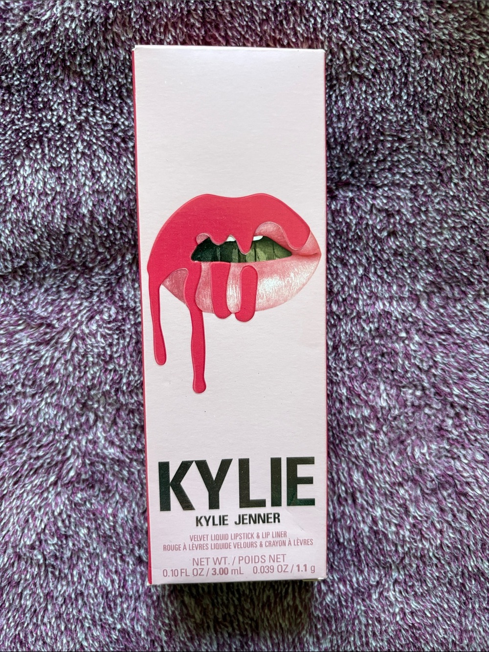 Kylie Cosmetics Pink Lip Drip Box